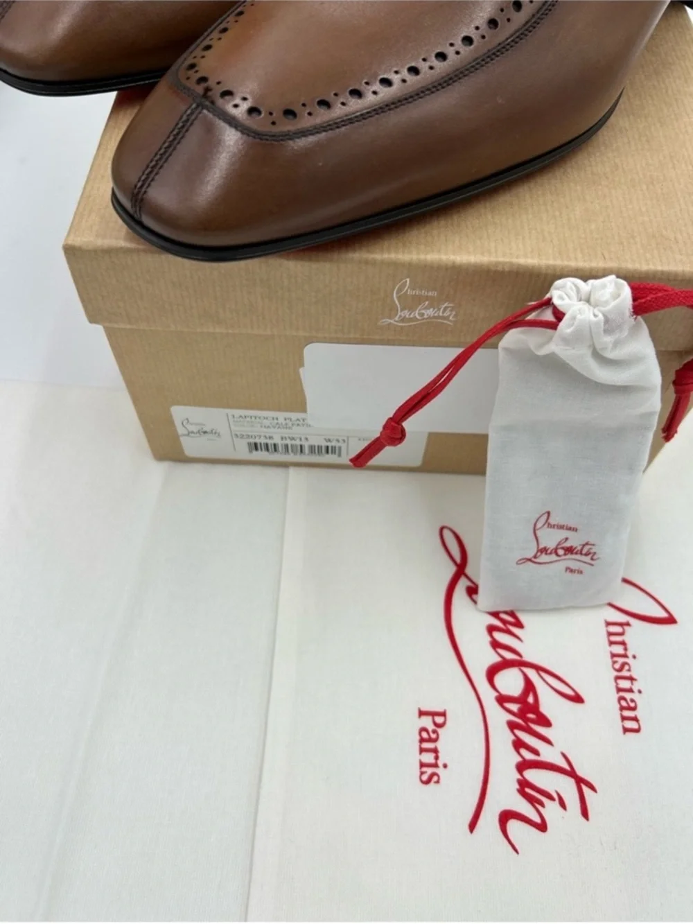 Men’s Christian Louboutin LAFITOCH Oxford, size 45 MADE IN ITALY